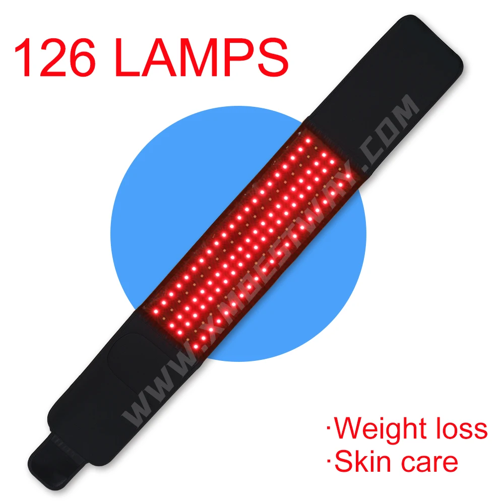Drop Shipping Home Use 635nm 850nm LED Red Light Therapy lipo Belt Wrap for weight loss