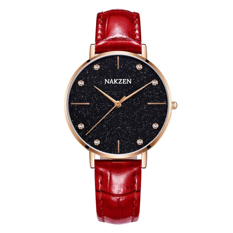 nakzen brand japanese quartz movement female watches