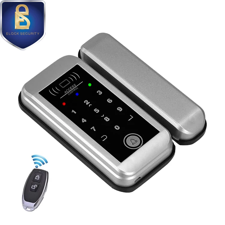 Rfid card intelligent glass door lock for access control system