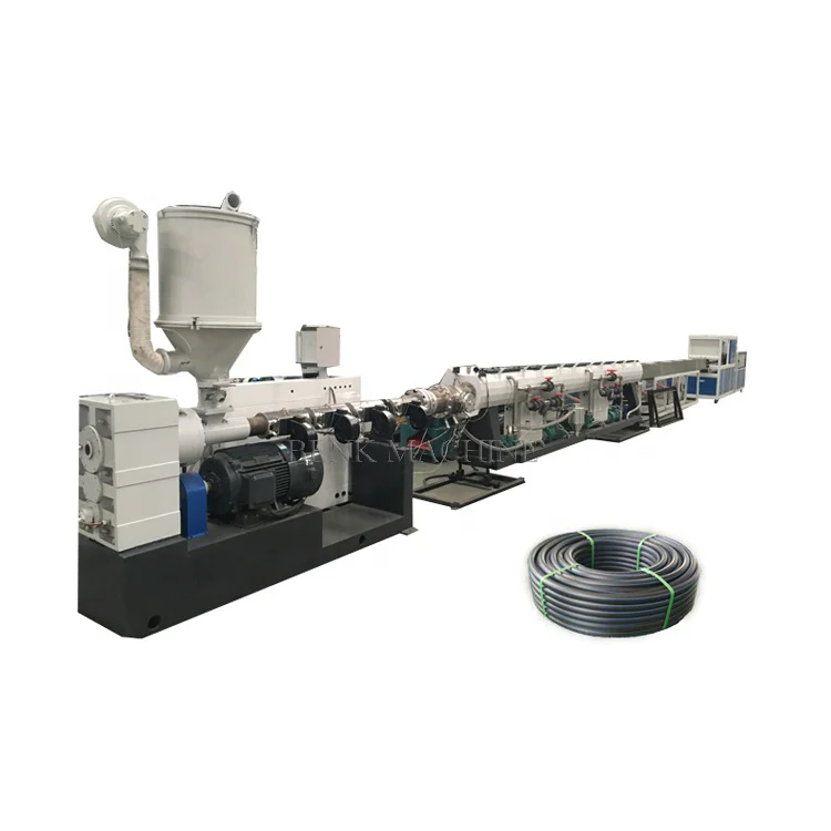 BENK 63 160MM PE PPR PERT High Speed Polyolefin Pipe Production Line Recycling Machine Extruder