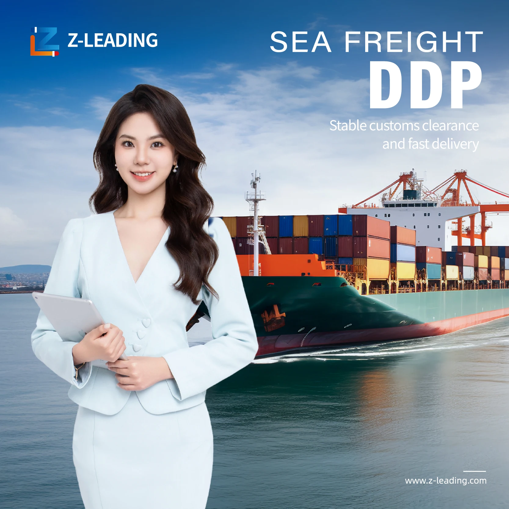 Door to door by sea FCL shipping to England fast shipping DDP service dangerous cargoes to USA shipping agent freight forwarder