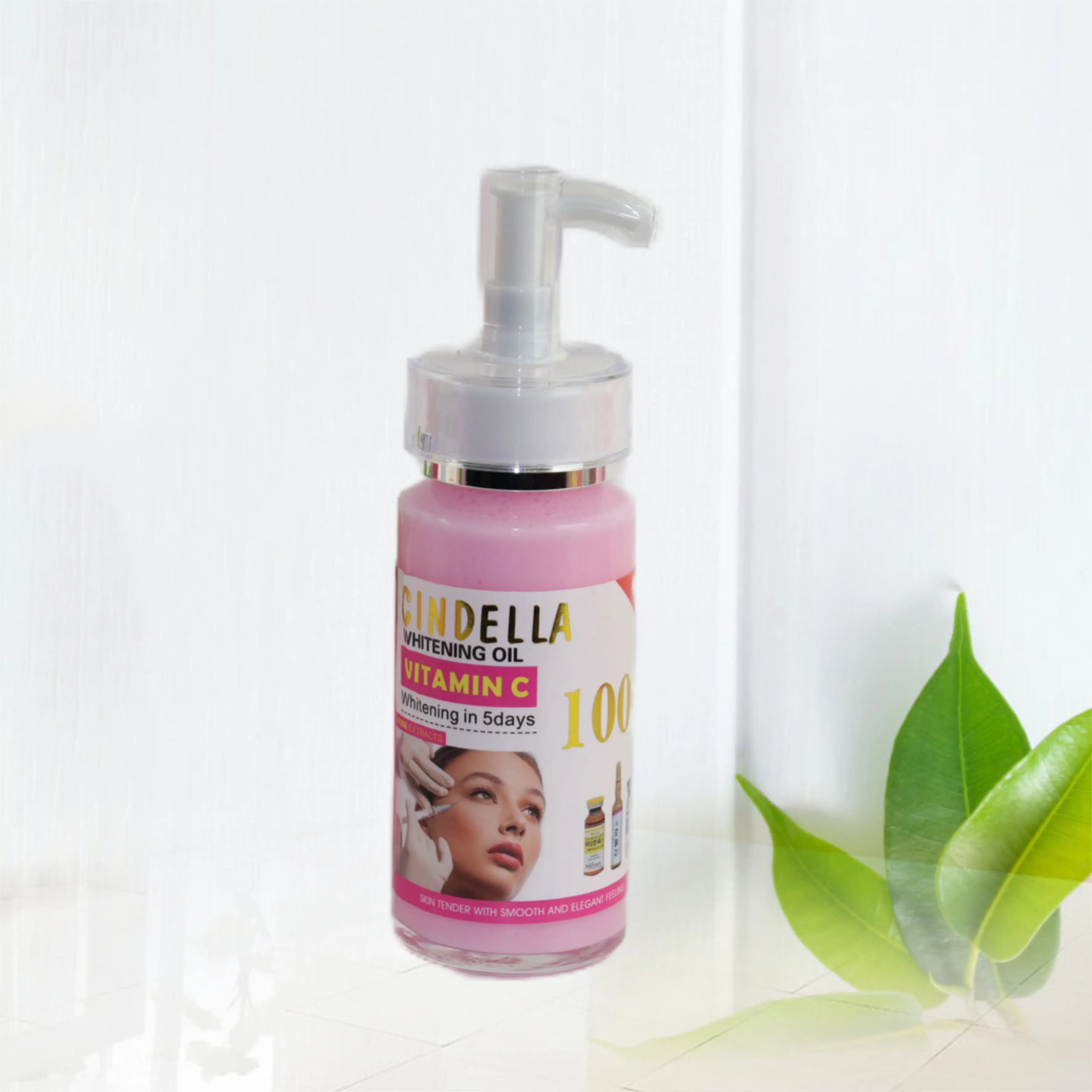 OEM Best Selling Serum Organic Carrot Oil contains Vitamin C enhanced whitening serum to remove wrinkles for dark skin