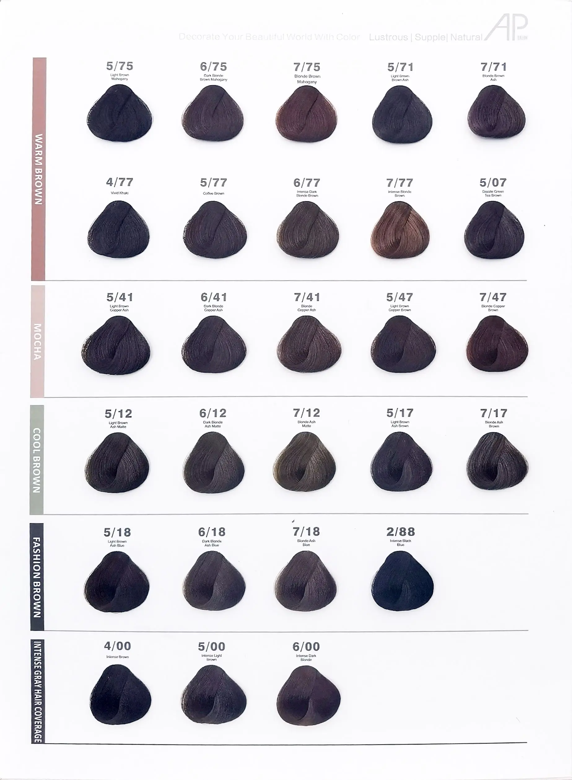 Wholesale Salon Professional Ammonia Free 100% Gray Hair Coverage AP Private Label Permanent Hair Color