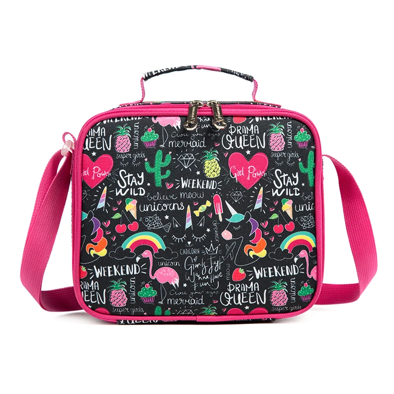 High quality wholesale love large capacity multifunctional schoolbag fashion set removable trolley schoolbag schoolbag