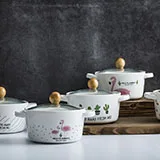 Nordic Modern Home tableware blue Glazed deep Plates Bowl Ceramic Dinnerware for hotel Restaurant porcelain Salad dessert bowls .jpg