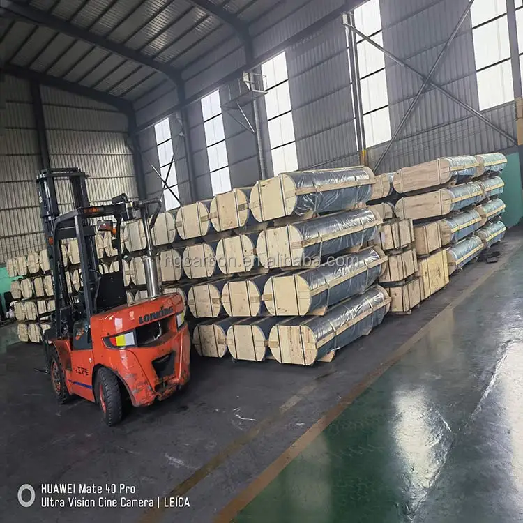 Factory Manufacturing 500mm Graphite Electrodes For LF With Best Price