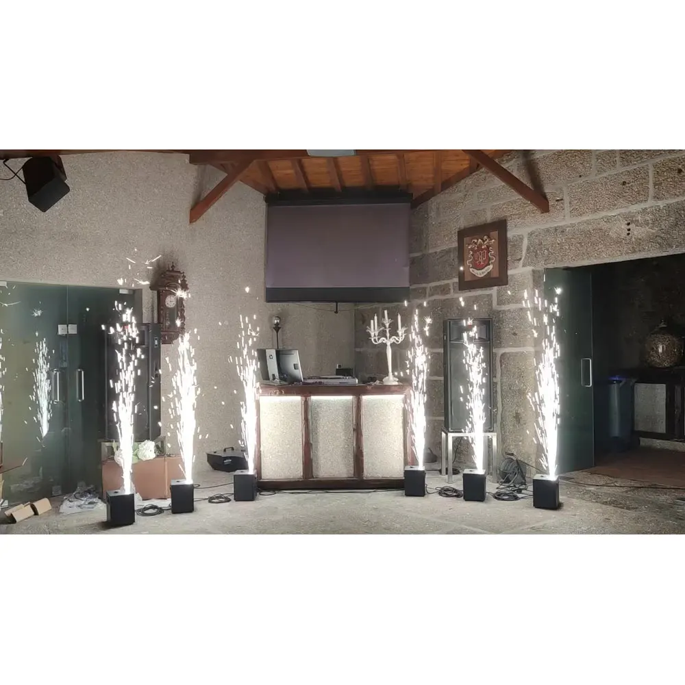 Cold Fireworks Composite Ti Spark Granules Powder Titanium Powder For Fireworks Fountain Machine TI Powder