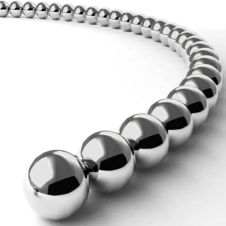 LONK Bearing Steel Balls 12mm Large Metal Sphere Stainless Steel Ball Bearing Stainless Balls