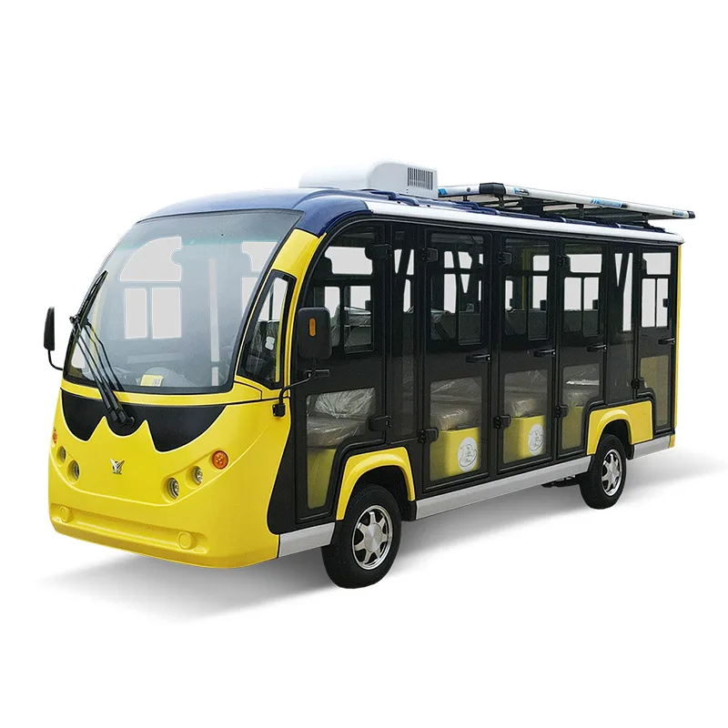 Battery Operated 23 seats electric bus with low price for sale