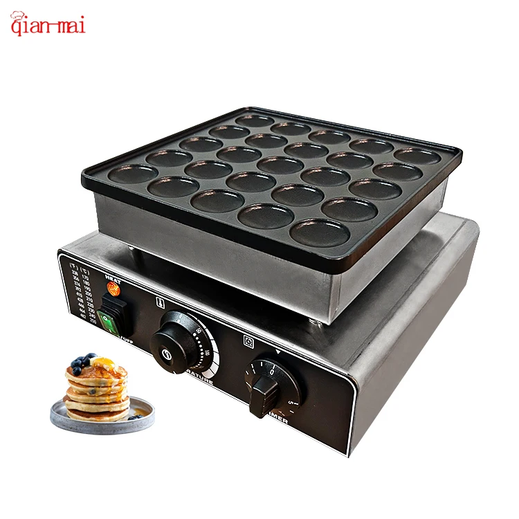 Best Sellers Crepe And Pancake Makers Factory Price Stainless Steel Cast Iron 25 In 1 Mini Dorayaki Pancake Maker Machine