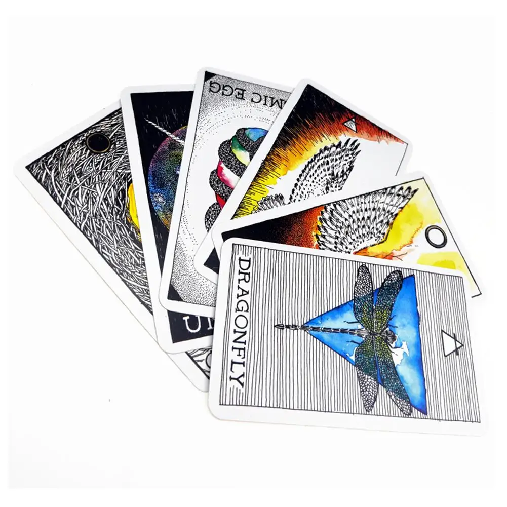 Most popular tarot cards custom design playing card Romance Angel animals game Oracle Cards deck