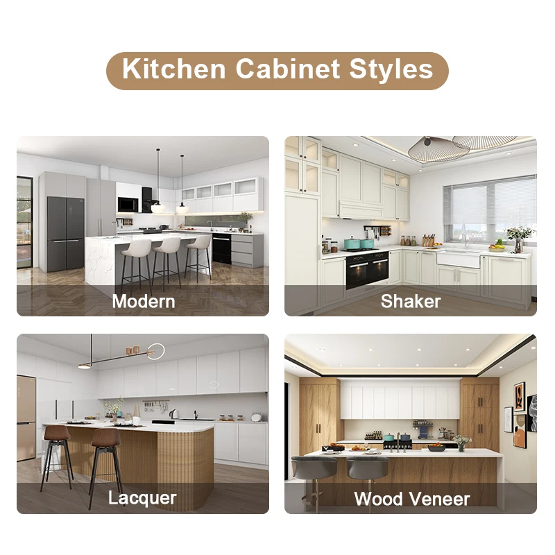 Australia White Laminated Plywood Kitchen Cabinet Furniture Solid Wood Modular Lacquer Modern Kitchen Cabinets Manufacturers