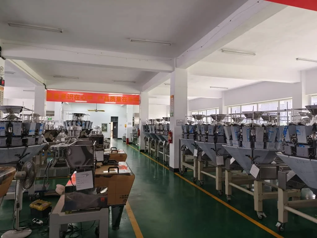 High Precision Multi-head Weigher 10 Head Weigher Candy Weighing Machine with HBM Weighing Sensor