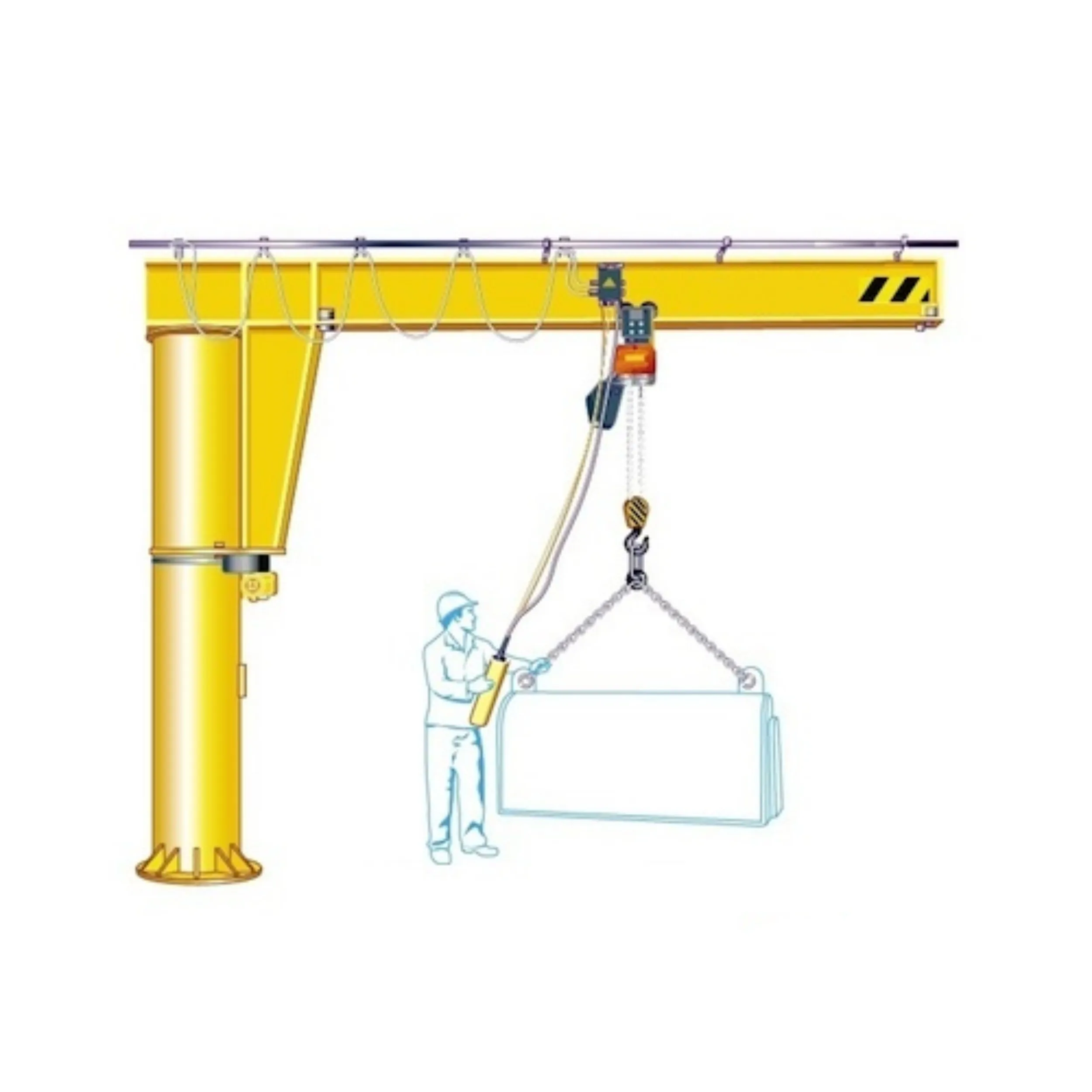 Electro Lifting Magnets 2 Ton to 15 Ton for Lifting Foundries Warehouses Shipyards Coil