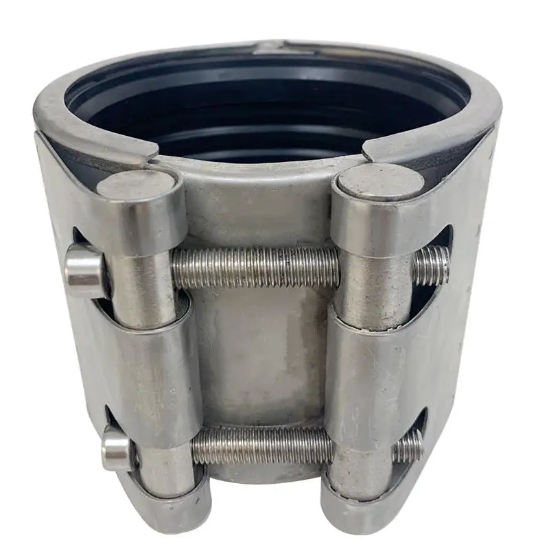 FCH Repair Gear Ring Flexible Ss304 Stainless Steel Plastic Water Pipe Joint Leakage Repair Clamp