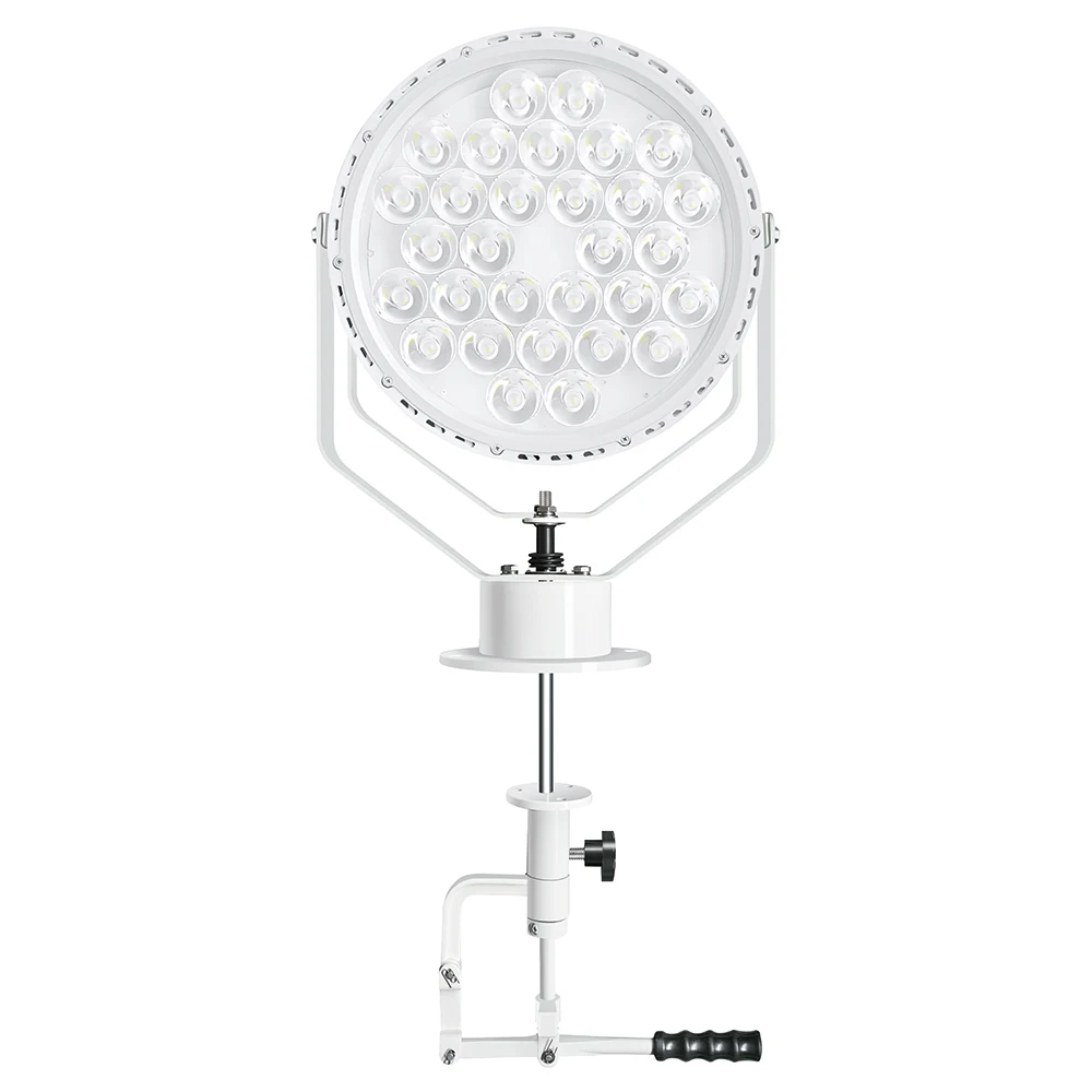 ip68 Manual operation marine led boat light 12 volts 24 v searchlight 360 maritime spotlight for boats