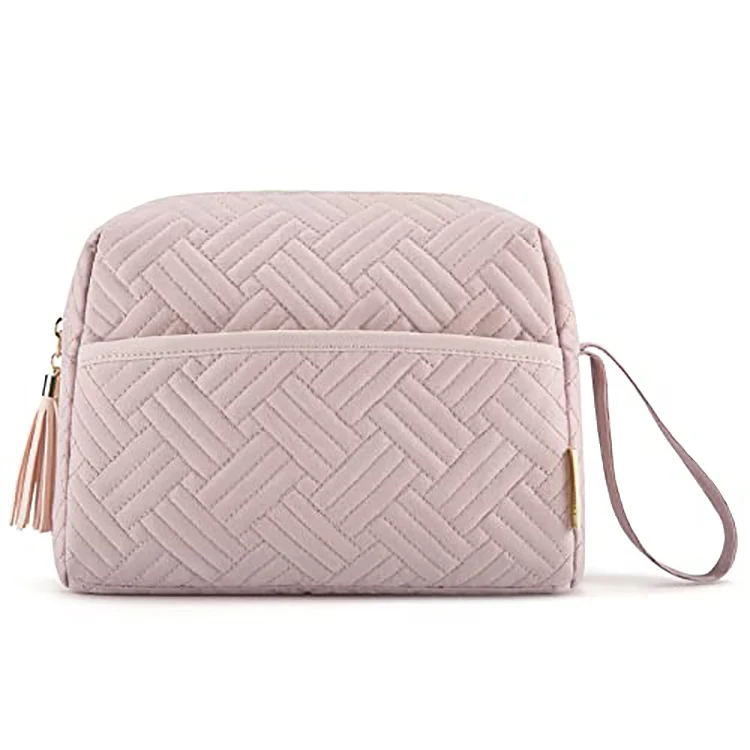 Fashion Design Waterproof Soft Fabric Home Travel Elegant Cosmetic Bag Festive Gift Makeup Bag