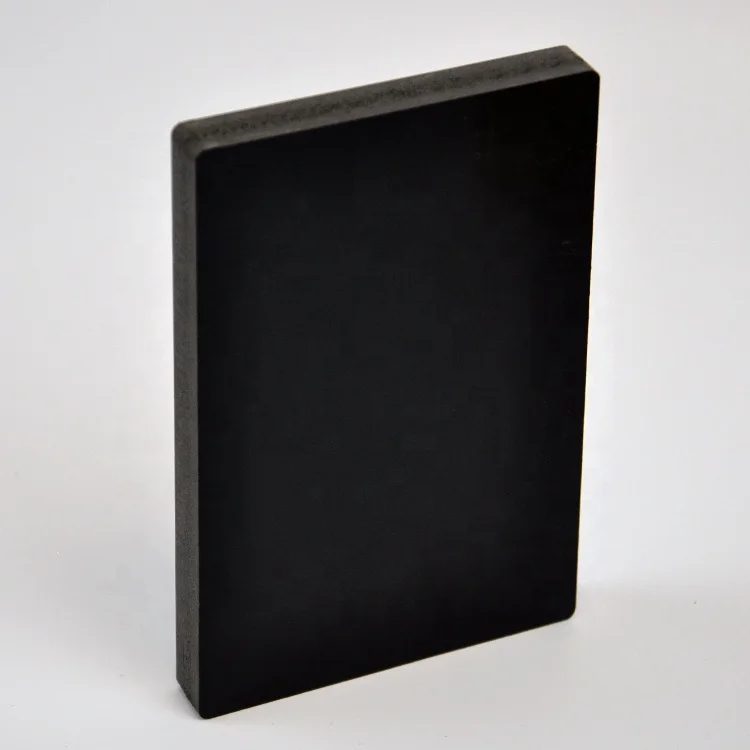 Black Pvc free Foam Board 1220x2440mm Commerce Soft Soundproof Price Expanded Pvc Sheet