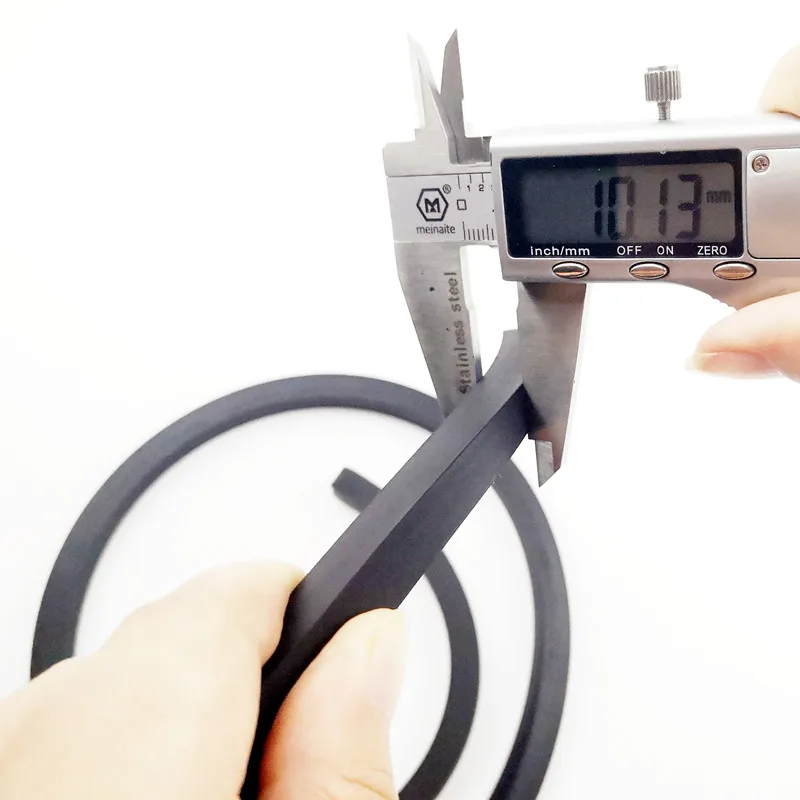 Rubber o ring cord Hydro testing material  cord dia 1-30mm black colour with 78 Shore A FKM Rope