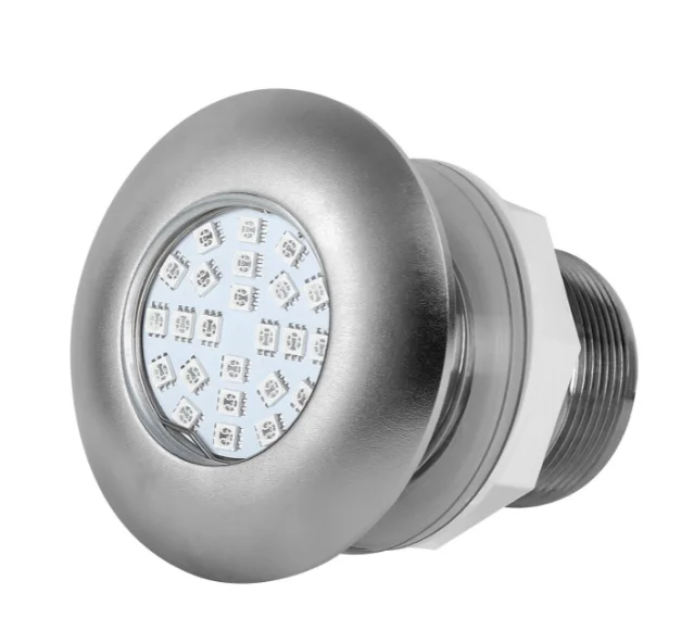 IP68 Stainless steel 5W 12V underwater led pool hot tub light Spa lamps red green blue Bathtub LED light