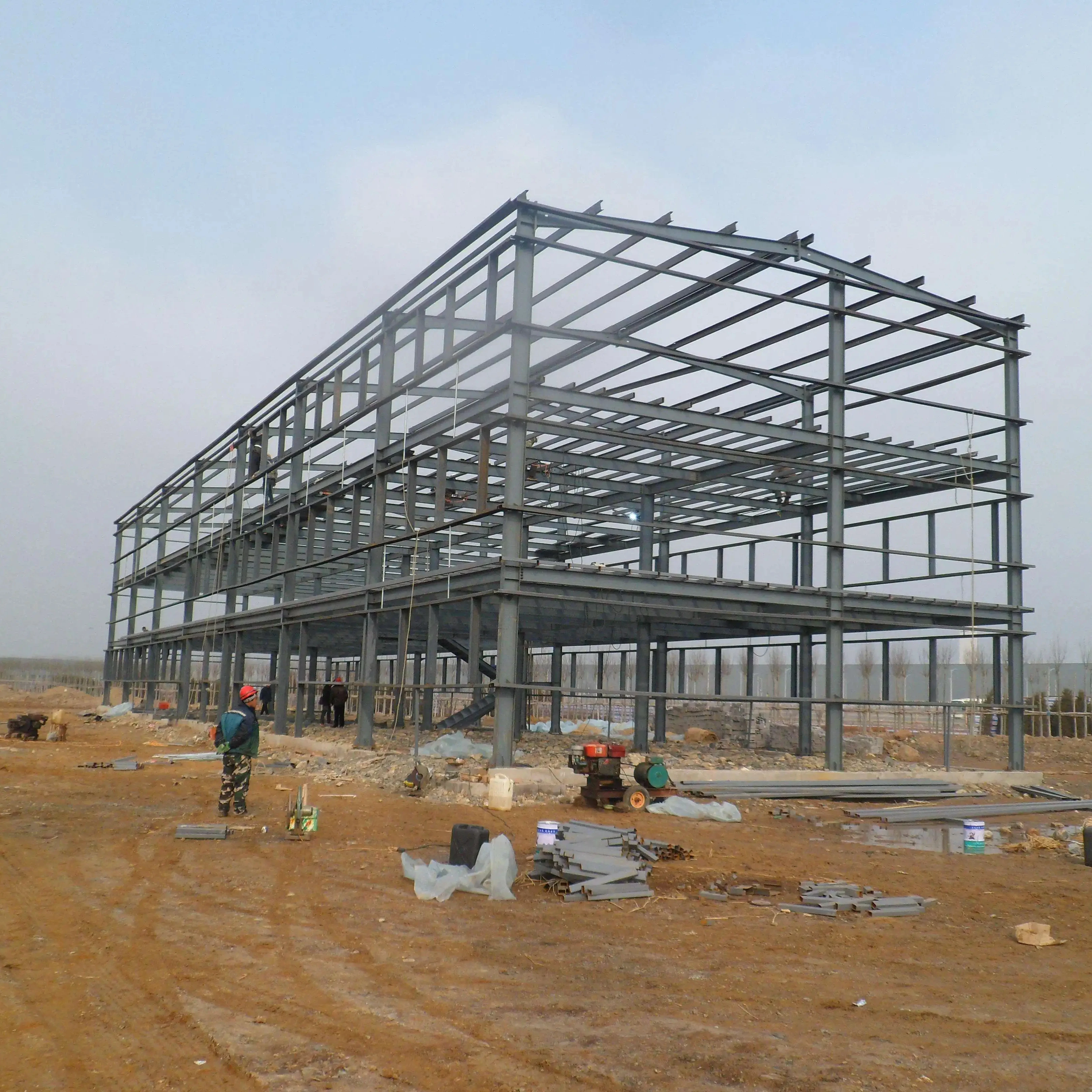 Detachable Reliable Prefabricated Construction steel structure church build design metal building materials