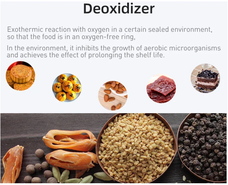 Лучше всего поглощает окислитель 800CC, поглотитель кислорода для картофеля