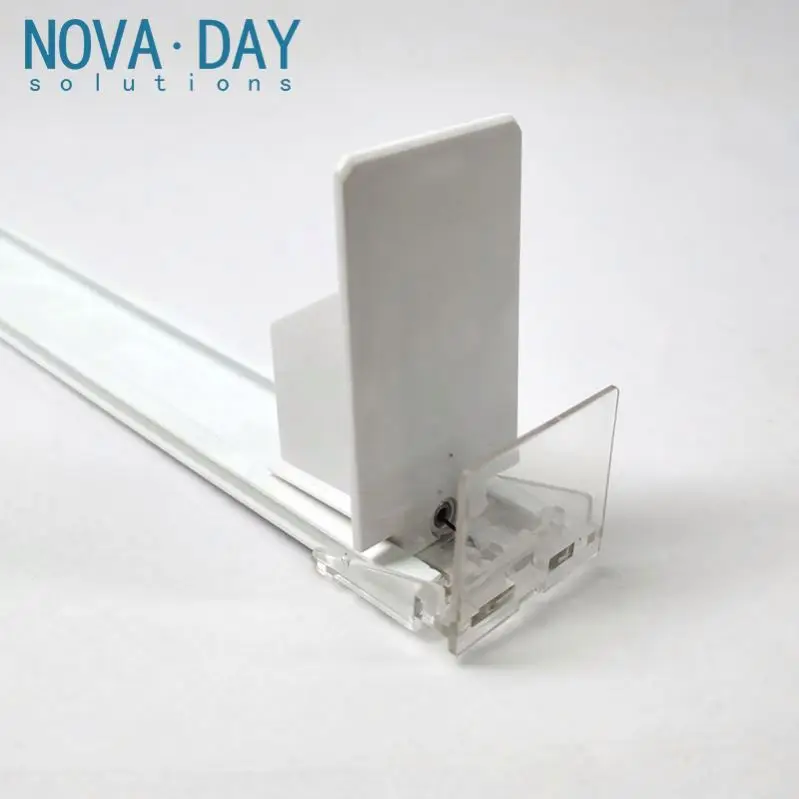 Novaday Wholesale Adjustable Depth refrigerator automatic pusher glide drink pusher Shelf Pusher System