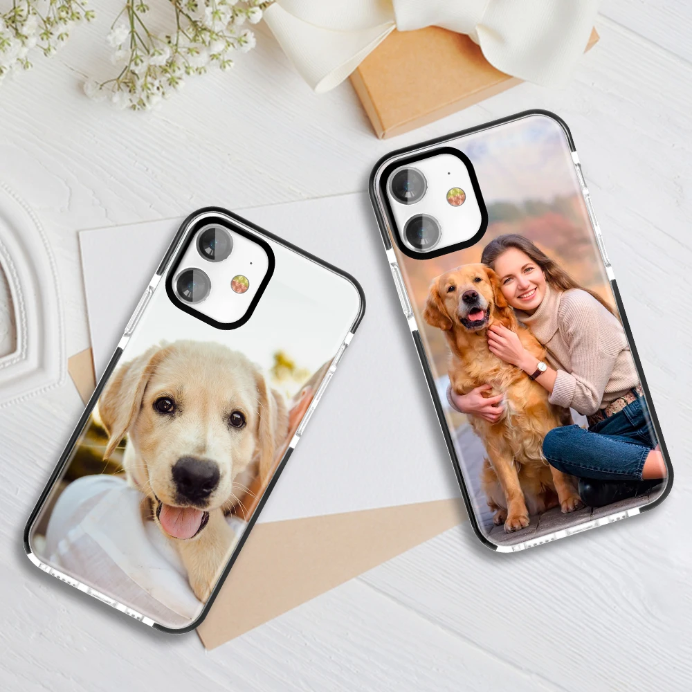 Customized Printing Design Logo Custom 2D Blank Sublimation Cell Phone Case Back Cover for iPhone 13 12 11