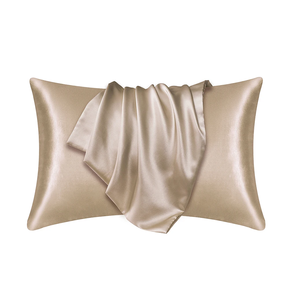 Top seller Custom pillowcase zipper closure custom pillow case printing 2 pack foldable pillow cover for Women Men
