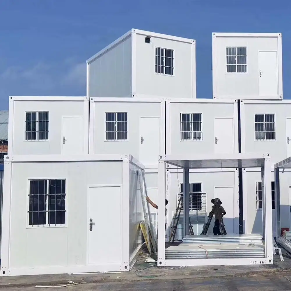 
Movable prefab cabin container house living container homes / office container /dormitory kits 