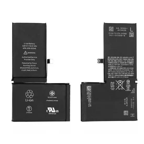 
Wholesale pure cobalt battery for Iphone x 