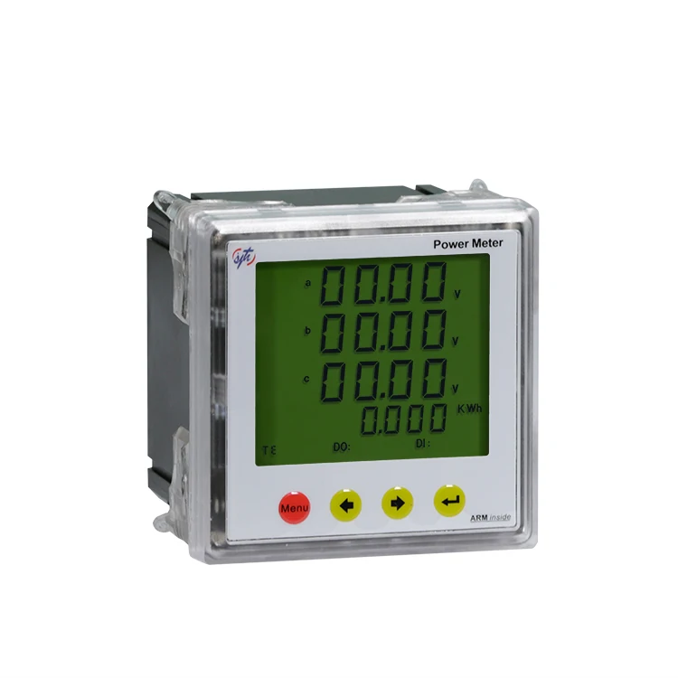 New Design Wholesale Price electricity energy LCD panel kWh and watt hour AC panel kilowatt meter 0.5 htew-9y3 three phase meter