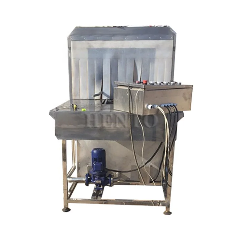 Automatic Crate Washing Machine / Live Chicken Crate Washer / Eggs Crate Washing Machine