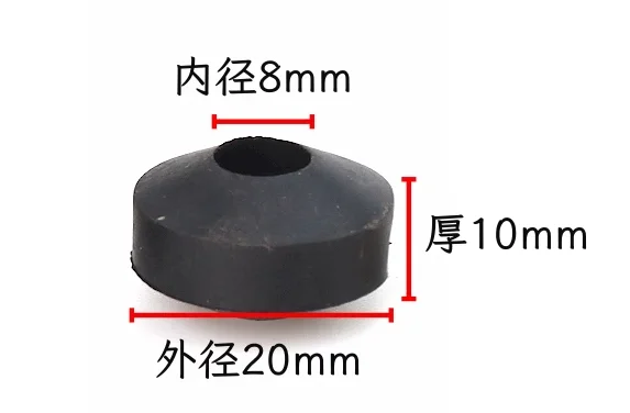 Submersible Pump Rubber Ball Sewage Pump Rubber Bead Oil Immersed Pump Sealing Ring Oil Resistant to Corrosion and Aging