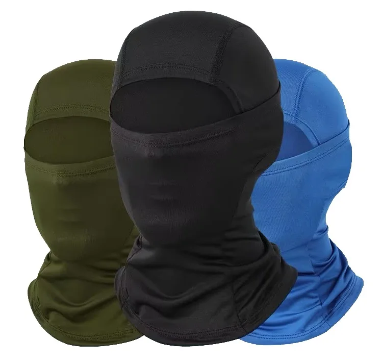 Wholesale Custom Outdoor Sport Cycling Motorcycle  Printed Summer UV Protection Full Face Ski Mask Balaclava For Women Men