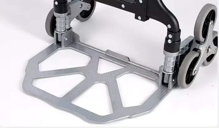 Safe Warehouse folding handling trolley Custom Logo Aluminum Hand trolley