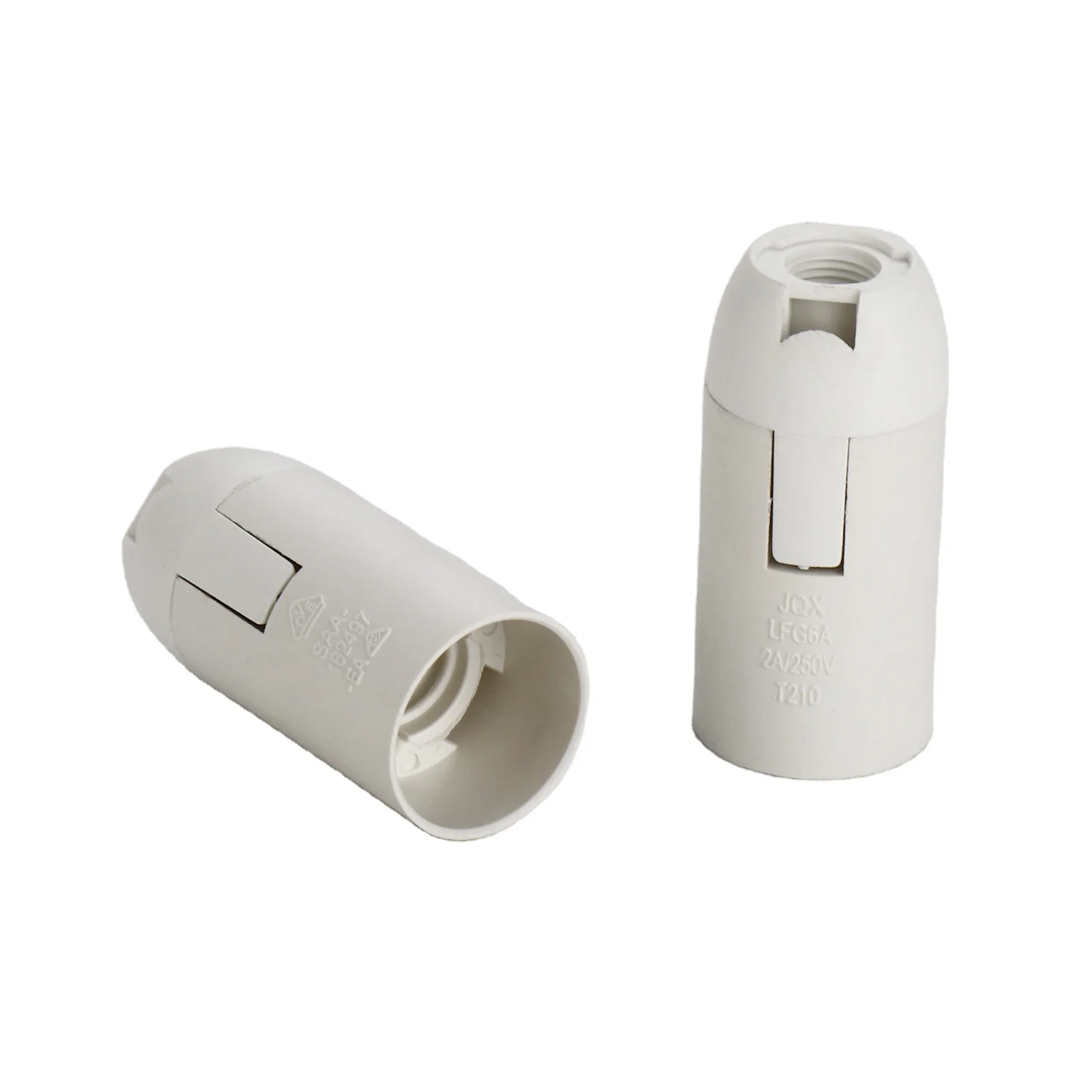 High Quality E14 PET Plastic Lamp Holder LED Terminal Bulb Base VDE SAA Certification