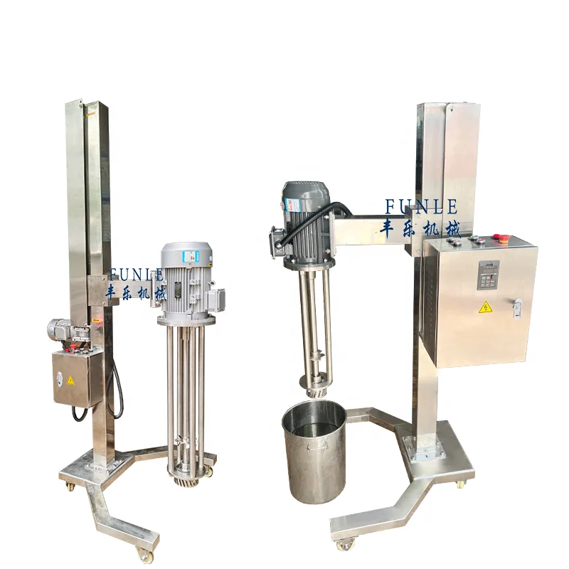 Shampoo Cosmetic Cream Emulsifier Emulsion Mixer Batch Cabomer Homogenizer Silverson High Shear Mixer