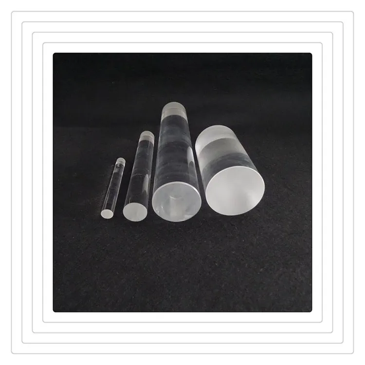 99.99%high density fused quartz rod