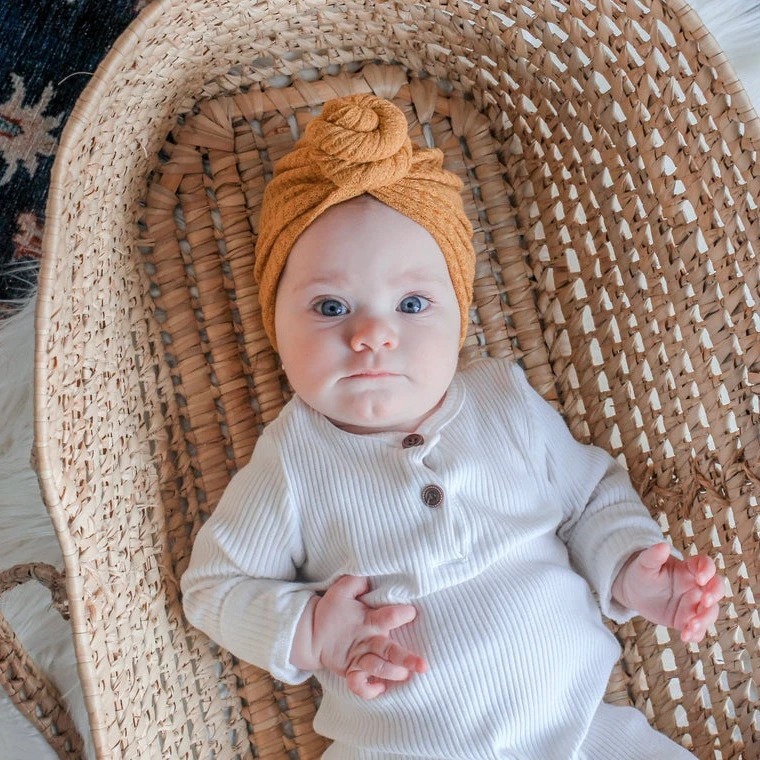 2021 new sale child with turban baby child cute baby head band