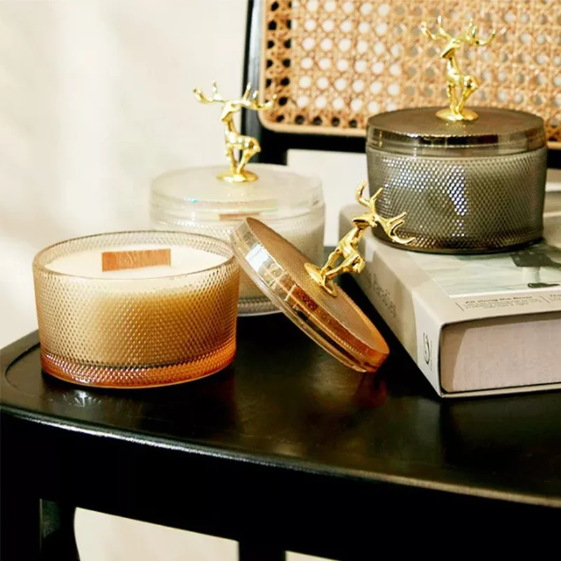 Высококачественная ароматическая свеча ручной работы соевый воск Бездымная