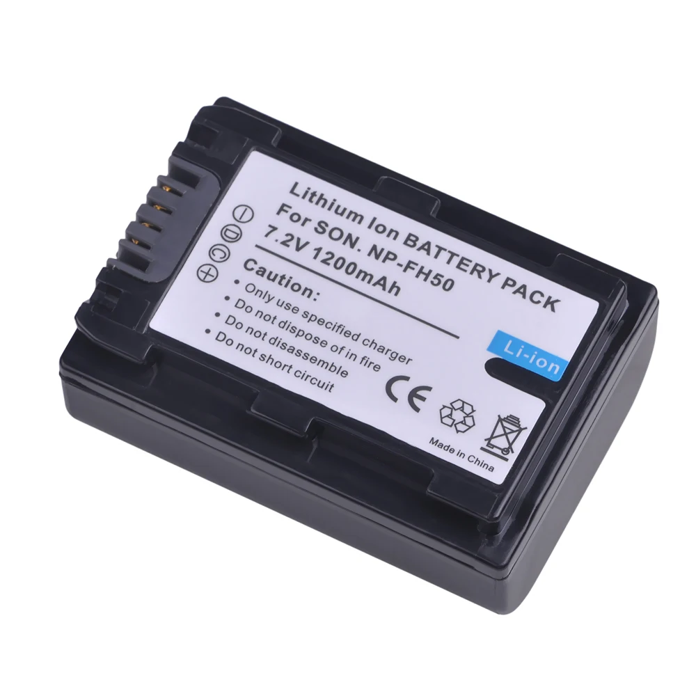 
np-fh50 lithium ion camera battery Pack for Sony A230 A330 A290 A380 A390 HDR-TG1E TG3 TG5 TG7 DSC-HX1 