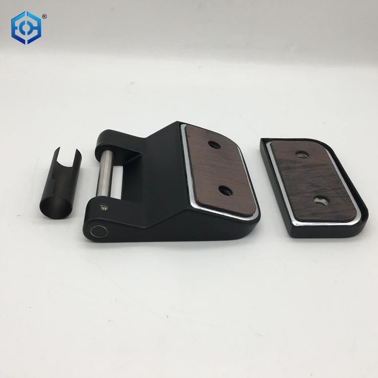 Germany Style Black Solid Stainless Steel Glass Door Hinges