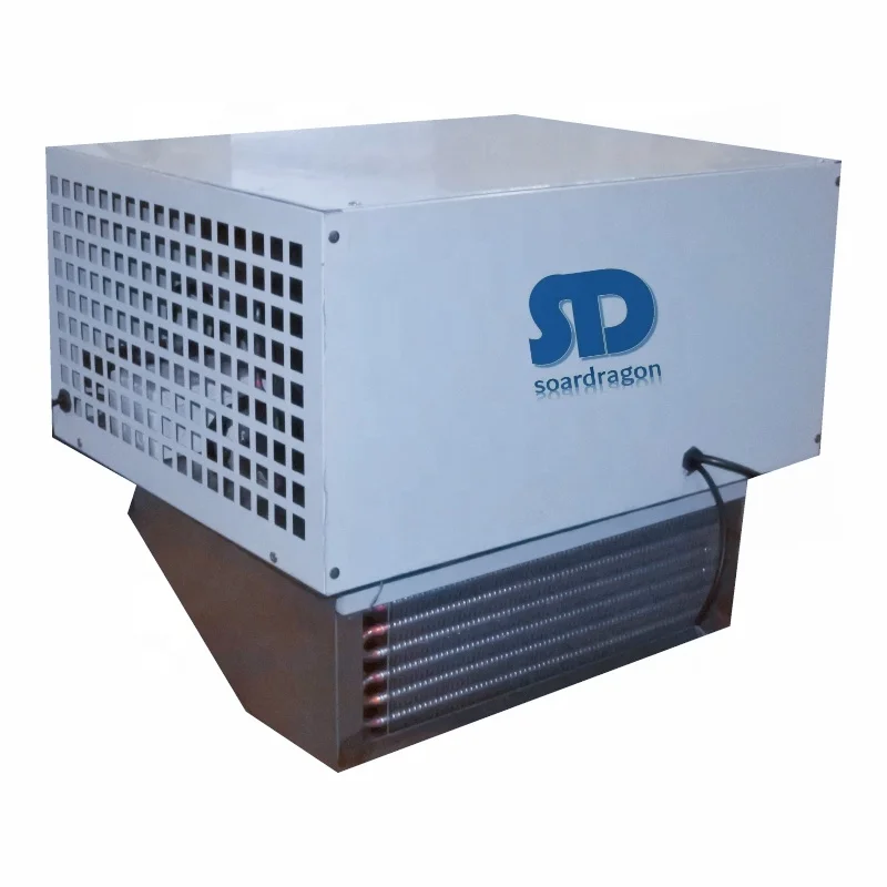Soardragon Ice Freezer use Fan cooling monoblock refrigeration unit for ice merchandiser Slide in ice freezer condenser unit