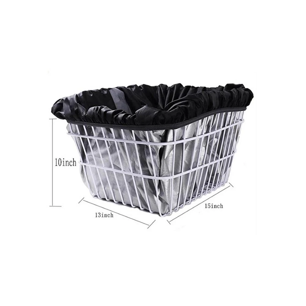 Bicycle Basket Cover Handlebar Pannier Liner Bike Riding Pouch Bicycle Front Baggage Bag Rainproof Anti Snow Ice