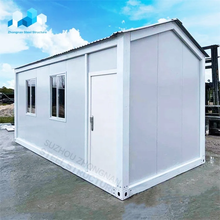 Zhongnan Detachable Custom movable prefab luxury modern prefabricated tiny house portable 2 bedroom assemble container house