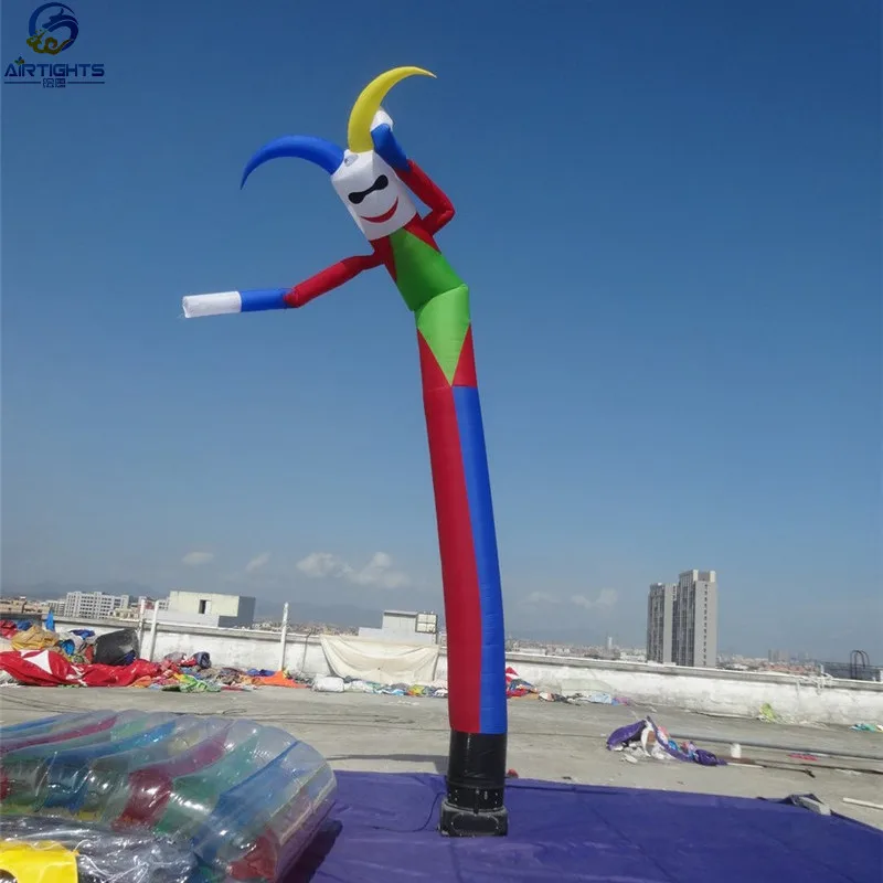 Attractive Jester Air Dancing Man Air Dancer Low Price Outdoor Inflatable Clown Sky Dancer