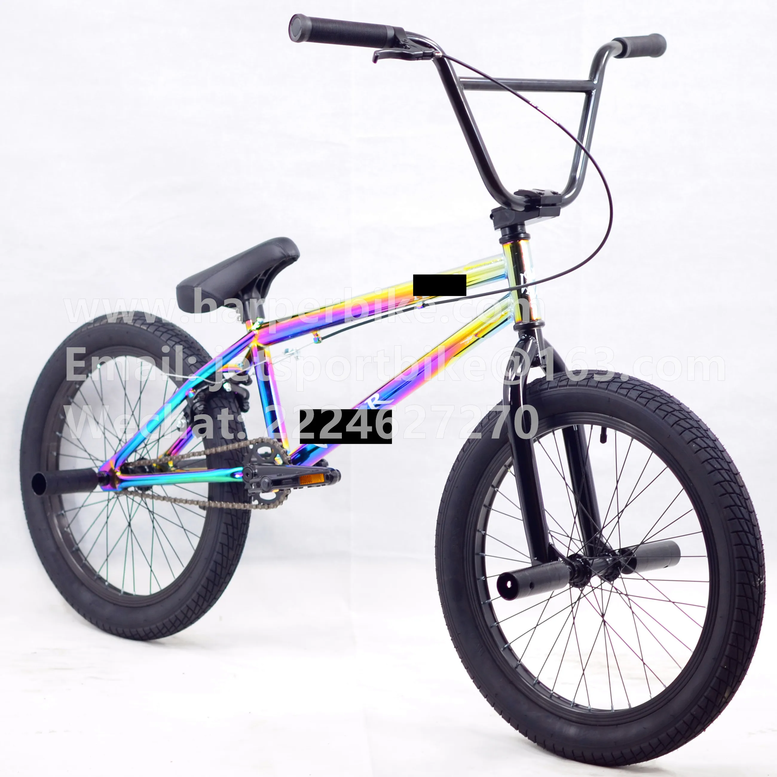 Unique design  Oil Slick BMX fuel color freestyle bicycle 20 inch