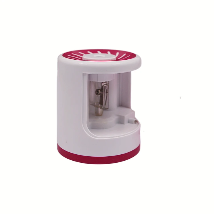 Wholesale customized on demand free sample  school office Multicolor selection electric pencil sharpener