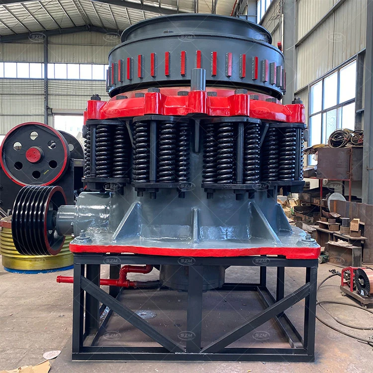 El proveedor chino Tuff cone Breaker vende речной камень каменный композитный pyb900 пружинный конический выключатель a un precio